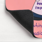 私の耳のSnarkyのオンラインゲーマーのマウスパッドへの音楽 マウスパッド (コーナー)