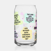 私の聖書の主張 ガラス缶 (正面)