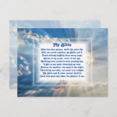 『私の聖書』 シーズンポストカード (正面/裏面)