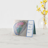 私の聞いたことを聞いているか彼は我々に善をもたらすだろう カード (黄色い花)