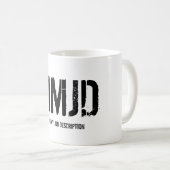 私の職務のNIMJD、ない コーヒーマグカップ (正面右)