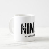 私の職務のNIMJD、ない コーヒーマグカップ (正面左)