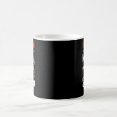 私の肉を口の中に入れおもしろいたら コーヒーマグカップ (中央)