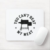 私の肉BbqグリリングシェフGriをビートできおもしろいない マウスパッド (マウス)