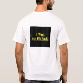 私の肋骨 Tシャツ (裏面)