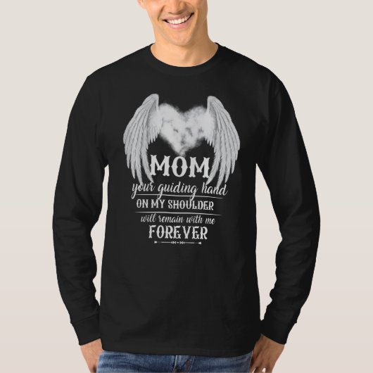 私の肩に私の母のガイドの手が残る Tシャツ (正面)