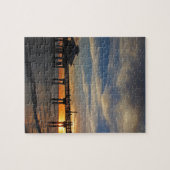 私の肩の日没 ジグソーパズル (横)