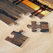 私の肩の日没 ジグソーパズル (側面)