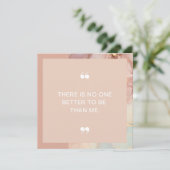 私の肯定前向きカード (スタンド正面)