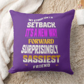 私の胃はセットバックではない クッション (ブランケット)