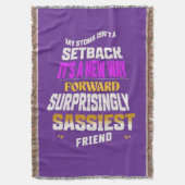 私の胃はセットバックではない スローブランケット (正面縦)