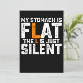 私の胃は平らだLは静か 招待状 (スタンド正面)