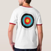 私の背部ワイシャツのターゲット Tシャツ (裏面フル)