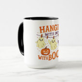 私の胸とハキンつるのかわいい幽霊 マグカップ (正面左)