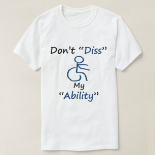 私の能力を損なうな Tシャツ