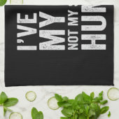 私の脚失ったはユーモアの切断の感覚ではない キッチンタオル (折り畳み)