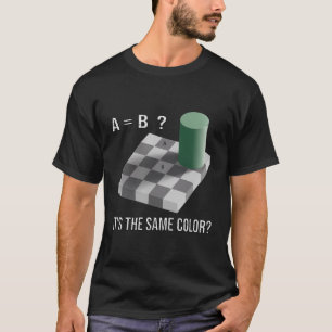 私の脳がシャツの光の錯覚Sだ Tシャツ