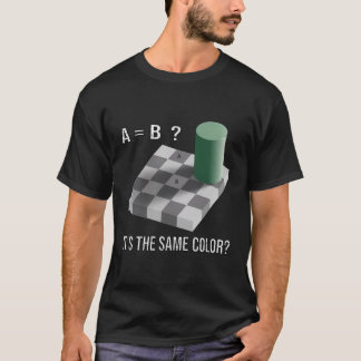 私の脳がシャツの光の錯覚Sだ Tシャツ