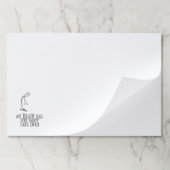 私の脳のタブが多すぎるを開いている涙の紙パッド ペーパーパッド (折り畳み)