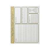 私の脳のリストにダンプ ノートパッド (回転)