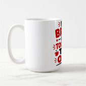 私の脳はタブが開きすぎ コーヒーマグカップ (左)