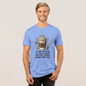 私の脳はブラウザよりタブが開いている トライブレンドＴシャツ (正面全面)