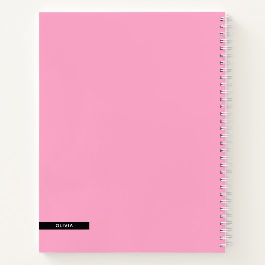 私の脳は開いているタブが多すぎおもしろいカスタムる ノートブック (裏面)