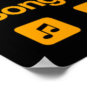 私の脳は99.9%の歌の歌詞だ ポスター (角)