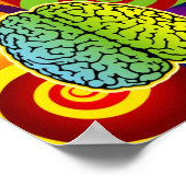 私の脳を刺激する ポスター (角)