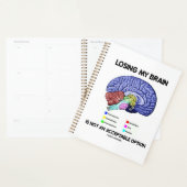 私の脳を失うことは受け入れ可能な選択肢ではない プランナー手帳 (ディスプレー)