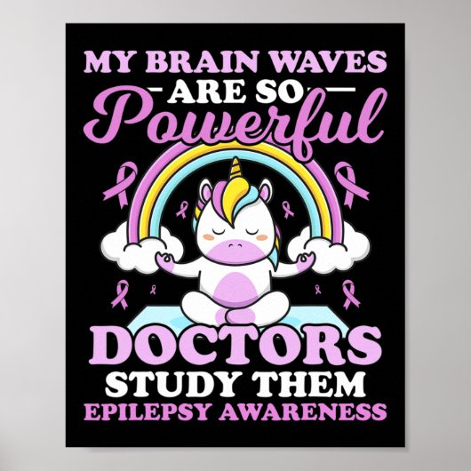 私の脳波は非常に強力な医師が彼らを勉強 ポスター (正面)