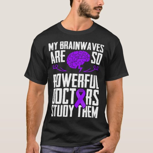 私の脳波は非常に強力な医師は彼らを勉強する Tシャツ (正面)
