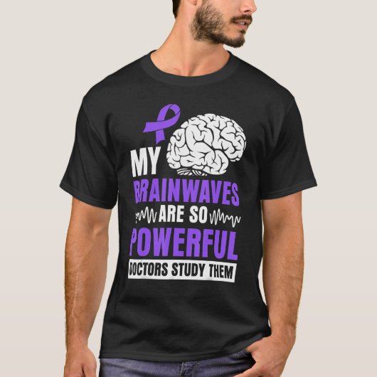 私の脳波は非常に強力な医師は彼らを勉強 Tシャツ (正面)
