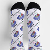 私の脳考えるの解剖学はアウトソースできない ソックス (上部)