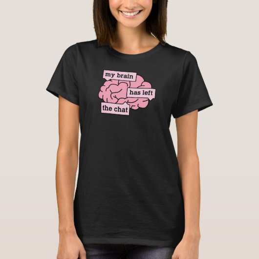 私の脳 Tシャツ (正面)
