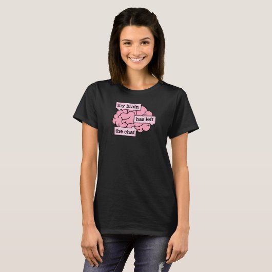 私の脳 Tシャツ (正面フル)