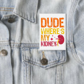 私の腎臓移植腎臓学はどこかクール 缶バッジ (インサイチュ)