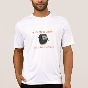 私の腕時計のワイシャツ910XTは休止します Tシャツ