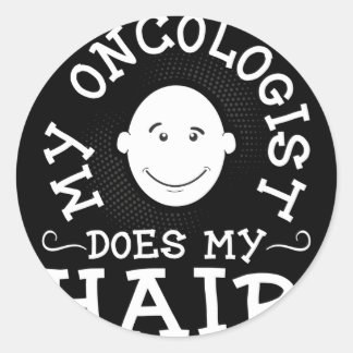 私の腫瘍医は私の髪がんを克服した戦闘機をする ラウンドシール