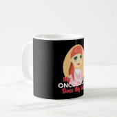 私の腫瘍専門医が私の毛髪の化学病を担当 コーヒーマグカップ (正面左)