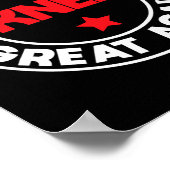 私の膝素晴らしの再びおもしろい傷害手術の回復 ポスター (角)