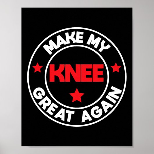 私の膝素晴らしの再びおもしろい傷害手術の回復 ポスター (正面)