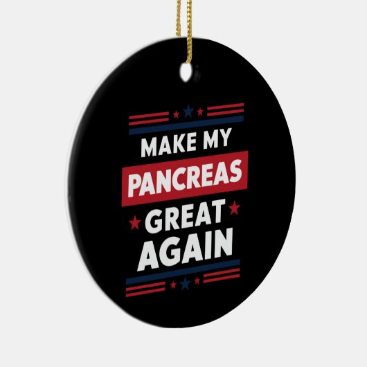 私の膵臓を再素晴らし度糖尿病認識度 セラミックオーナメント (右)