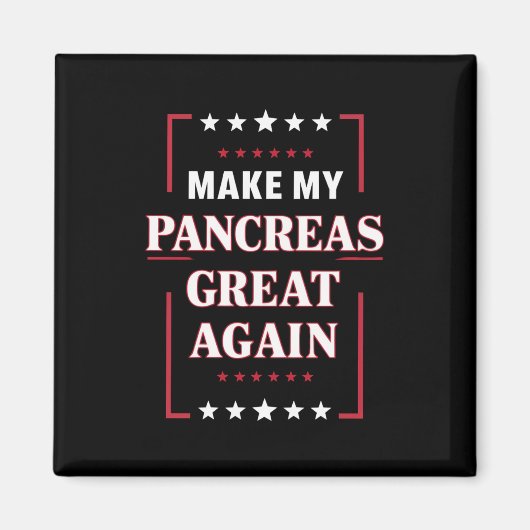 私の膵臓を再素晴らし度糖尿病認識度 マグネット (正面)