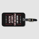 私の膵臓を再素晴らし度糖尿病認識度 ラゲッジタグ (正面横)