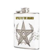 私の自己はブランドである フラスク (左)