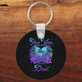 私の自殺防止の戦争のパパを愛して キーホルダー (裏面)