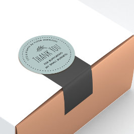 私の自然小規模企業をサポートしてくれてありがとう ラウンドシール