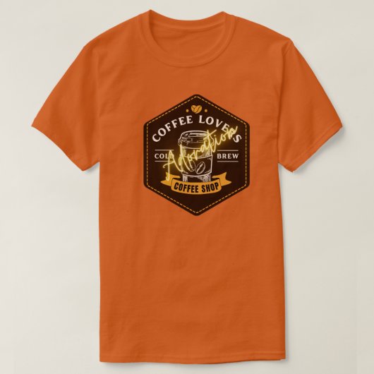 私の自由は私がコーヒーを飲むときはいつでも飲むことだ Tシャツ (デザイン正面)