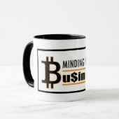 私の自身のビジネスを気にすること マグカップ (正面左)